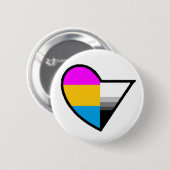 Panromantische demiseksuele Button (Voorkant /achterkant)