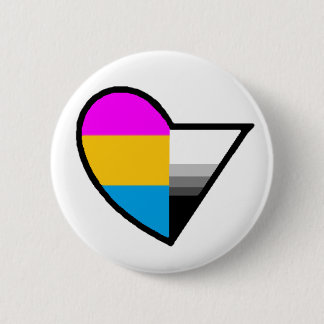 Panromantische demiseksuele Button