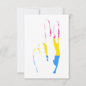 pans pride - vredesteken kaart (Voorkant)