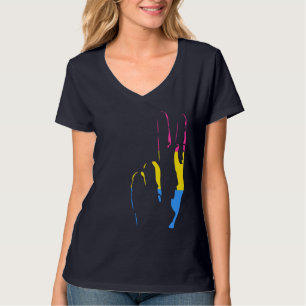 pans pride - vredesteken t-shirt