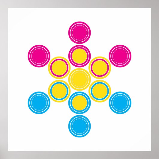 panSacred cirkels Poster (Voorkant)