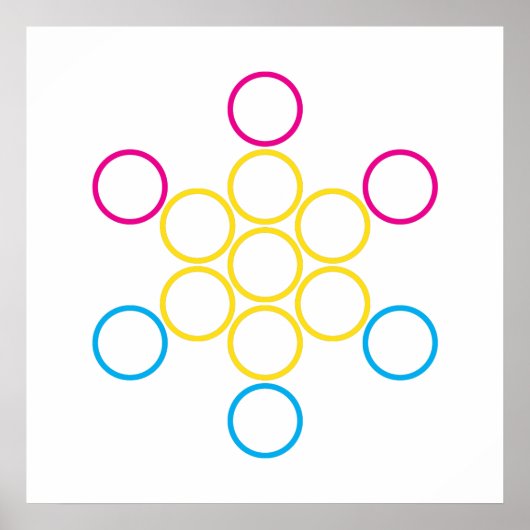 panSacred cirkels Poster (Voorkant)