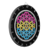 panSacred geometrie Dartbord (Voorkant Links)