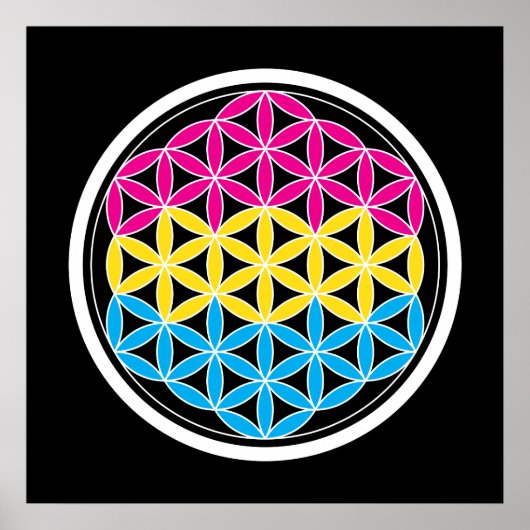 panSacred geometrie Poster (Voorkant)