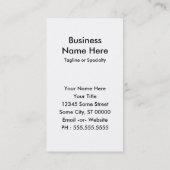 panSacred geometrie Visitekaartje (Achterkant)