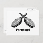 Panseksueel - briefkaart (Voorkant / Achterkant)