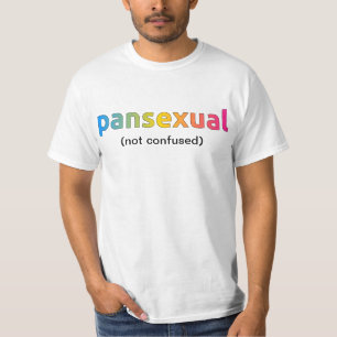 Panseksueel (niet verward) shirt