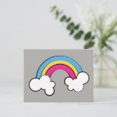 Panseksueel | Regenboogontwerp | Briefkaart (Staand voorkant)
