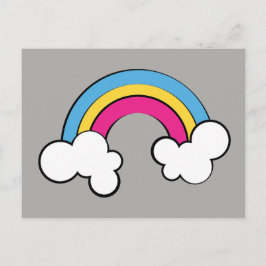Panseksueel | Regenboogontwerp | Briefkaart