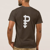 Panseksueel symbool - t-shirt (Achterkant)