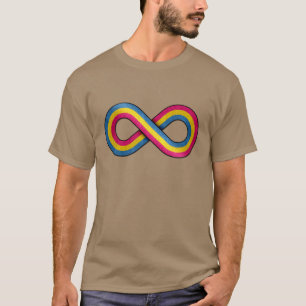 Panseksuele oneindigheid t-shirt