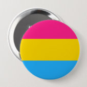 Panseksuele Pride LGBTQ Ronde Button 4,0 Cm (Voorkant /achterkant)