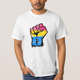 Panseksuele Protest Vuist T-shirt