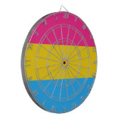 Panseksuele trots (Pan vlag) Dartbord (Voorkant Links)