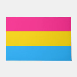 Panseksuele trots (Pan vlag) Deurmat