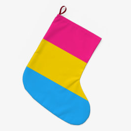 Panseksuele trots (Pan vlag) Grote Kerstsok