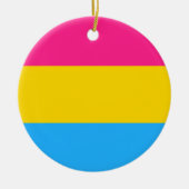 Panseksuele trots (Pan vlag) Keramisch Ornament (Voorkant)