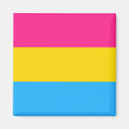 Panseksuele trots (Pan vlag) Magneet