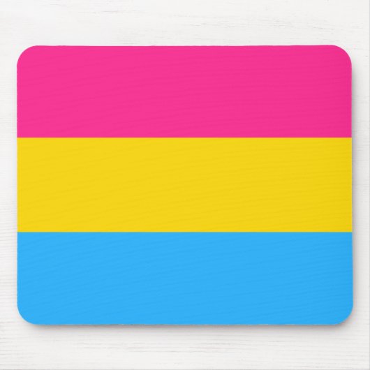 Panseksuele trots (Pan vlag) Muismat (Voorkant)