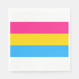 Panseksuele trots (Pan vlag) Servet