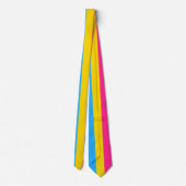 Panseksuele trots (Pan vlag) Stropdas (Achterkant)