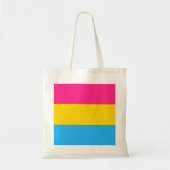 Panseksuele trots (Pan vlag) Tote Bag (Voorkant)