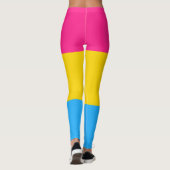 Panseksuele vlag leggings (Achterkant)