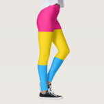 Panseksuele vlag leggings<br><div class="desc">Panseksuele vlag</div>