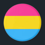 Panseksuele vlag magneet<br><div class="desc">Panseksuele vlag</div>