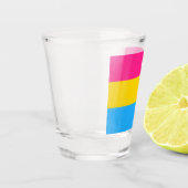 Panseksuele vlag shot glas (Links)