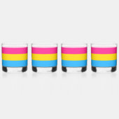 Panseksuele vlag whisky glas (Links)