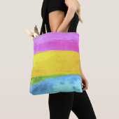 Panseksuele Waterverf Canvas tas (Dichtbij)