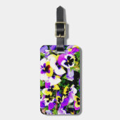 panserijbloemen bagagelabel (Voorkant verticaal)