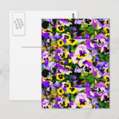 panserijbloemen briefkaart (Voorkant / Achterkant)