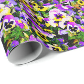 panserijbloemen cadeaupapier (Rol Hoek)