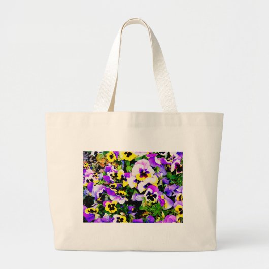panserijbloemen grote tote bag (Voorkant)