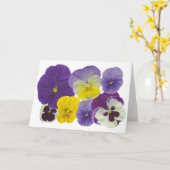 panserijbloemen kaart (Gele Bloem)