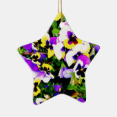 panserijbloemen keramisch ornament (Rechts)