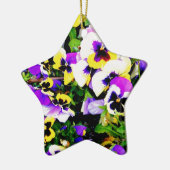 panserijbloemen keramisch ornament (Links)
