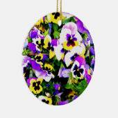 panserijbloemen keramisch ornament (Rechts)