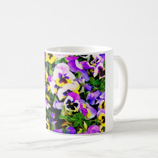 panserijbloemen koffiemok (Voorkant rechts)