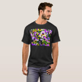 panserijbloemen t-shirt (Voorkant volledig)
