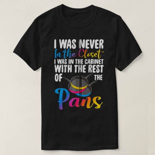 Panseual LGBTQ Funny Pan Pride Zip T-shirt (Design voorkant)