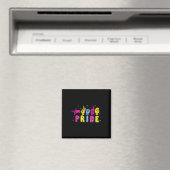 Pansexual ASL Pride Pan Rainbow Gebarentaal Doof Magneet (Insitu (Vaatwasser))