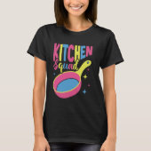 Pansexual Chef Grappig LGBTQ Keuken Squad Pan Prid T-shirt (Voorkant)
