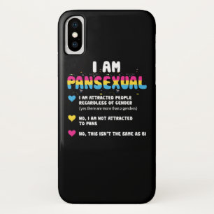 Pansexual Definition - Funny Gay Pride LGBT Case-Mate iPhone Case