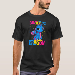 Pansexual Dragon Cute Trendy Majestic Lgbtq Pan Pa T-shirt