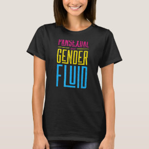 Pansexual en GenderFluid Leuke LGBTQ Pride Esthet T-shirt