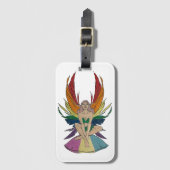 Pansexual Faerie Bagagelabel (Voorkant (verticaal))