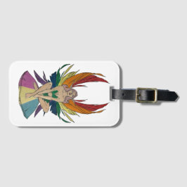 Pansexual Faerie Bagagelabel
